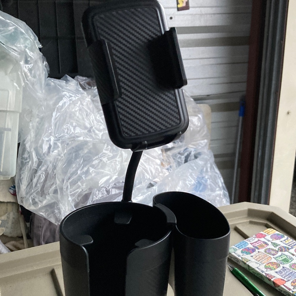 Limitless Car Cup and Phone Holder Cup Cargo 2 in 1
